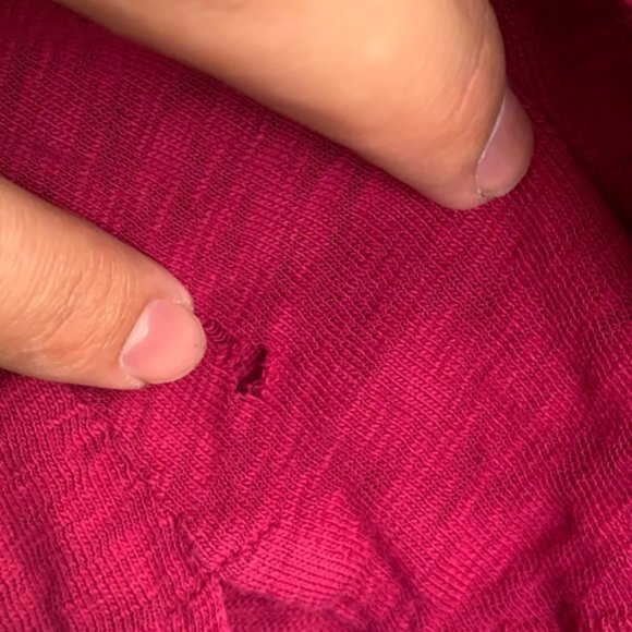 Anthropologie Saturday Sunday Pink Quarter Sleeve Shirt - Picture 7 of 7